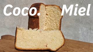 PAN DULCE Barato Fácil de COCO y MIEL Receta SIN MANTECA PASO A PASO [upl. by Miarhpe]