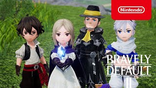 Bravely Default II  Launch Trailer  Nintendo Switch [upl. by Wolfy837]