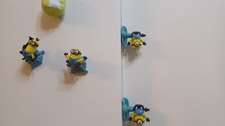 The Rise of Gru Mini minions on my wall Collection 🤓MINIONS🤣 [upl. by Alis665]