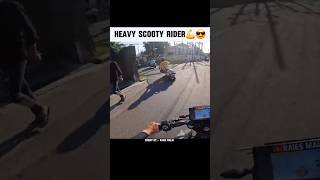 heavy scooty rider💪😎 ktm ktm390 activa r15 ktmrc390 r15v3 rider youtube youtubeshorts [upl. by Atsirak]