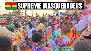 Best Of Supreme Masqueraders 1st January2024 Outing  Real Life Scenes 🔥 [upl. by Yetak]