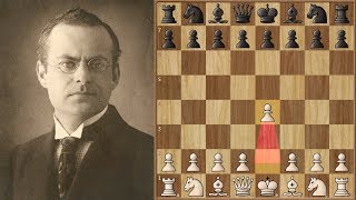 Nimzowitsch Plays e4 What a Splendid game [upl. by At]