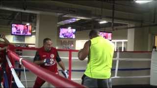 Odlanier Solis Training with Pedro Diaz [upl. by Mat]