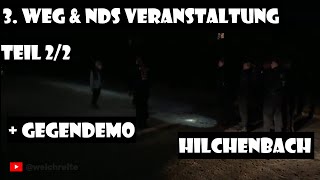 Dritter Weg amp NDS  Gegendemo Teil 2 quotVersammlungs Kunst und Meinungsfreiheitquot Hilchenbach 91124 [upl. by Nohsyt112]