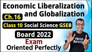 Ch16 Economic Liberalization and Globalization  Class 10 Social Science  Harsh Barasiya [upl. by Aicekan387]