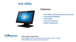 ELO 1502L 15 Inch Touchscreen Monitor Sales  Service  Repair  Exchange  Replacement [upl. by Stanfill]