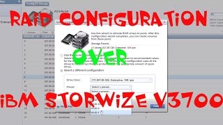 IBM storwize v3700 configuration part02 Raid Configuration [upl. by Carlile505]