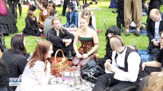 Victorianisches Picknick beim Wave Gotik Treffen in Leipzig [upl. by Stephine]