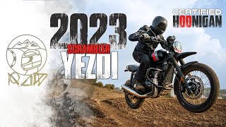 2023 Yezdi Scrambler Review  A complete package  Sagar Sheldekar Official [upl. by Boaten]