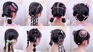 Stylish Pigtail and Bow Hair Tutorial  Easy Step by Step Guide [upl. by Bekha]