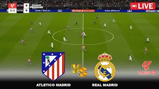 🔴Atletico Madrid vs Real Madrid  Spain La Liga 2425  Full Match  PES 21 Gameplay PC [upl. by Adela]