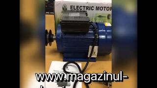 Motor electric monofazat 15 kw 1400 Rpm Micul Fermier [upl. by Karame]