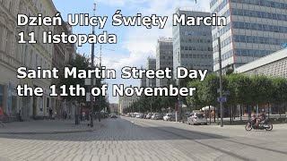 Ulica Święty Marcin  Saint Martin Street Poznań PLEN [upl. by Anniala]