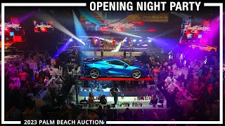 2023 Palm Beach Auction Opening Night Party  BARRETTJACKSON [upl. by Anitsua184]