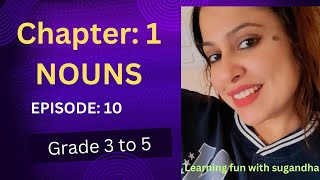 Nouns grade 3  grammar  basic grammar English language ncert syllabus [upl. by Aikimat]