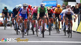 2022 Critérium du Dauphiné Stage 3  EXTENDED HIGHLIGHTS  6722  NBC Sports [upl. by Nylear]