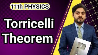 Torricelli theorem class 11  application of bernoullis equation  law of efflux  NBF  all boards [upl. by Yul]