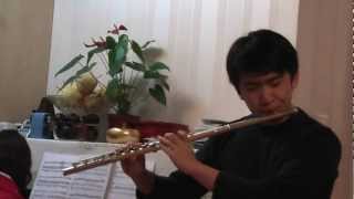 Mercadante Flute Concerto in E minor first movement played by Jonathan Ma [upl. by Ras]