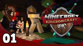 Kingdomcraft UHC I  Ep 1 Team Noob [upl. by Karlin]