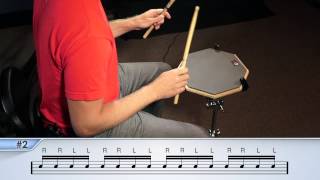 Drumming WarmUp Beginner  Drum Lesson [upl. by Tinor]