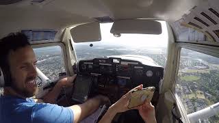 Cessna 150 Flying [upl. by Ttennaj]