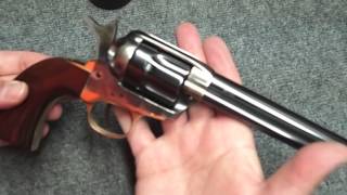 Uberti Cattleman 22lr single action revolver  A detailed look at this italian beauty [upl. by Fisa]