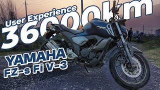 Yamaha FZs Fi V3 User Review  Owner Sharing his 36000km Riding Experience [upl. by Shields363]