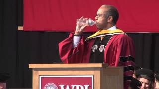 WPI Commencement 2015  Commencement Address  Bernard A Harris Jr MD [upl. by Diehl551]