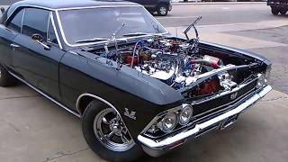 1966 Chevelle SS big block with flowmaster mufflers [upl. by Scammon]