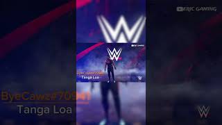 WWE2K24 Tanga Loa entrance BLOODLINE 20 ☝🏾🩸 [upl. by Dnalyram]