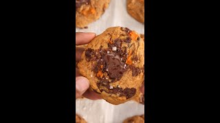 Brown Butter Sweet Potato Chocolate Chip Cookies [upl. by Llednol961]