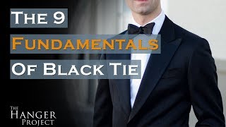 Black Tie Dress Code  9 Fundamentals For A Black Tie Event [upl. by Akeenahs]