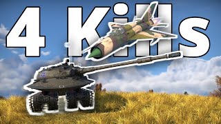 Obj 279 and Mig21PFM 4 Kill Gameplay full length War Thunder Gameplay [upl. by Gweneth]