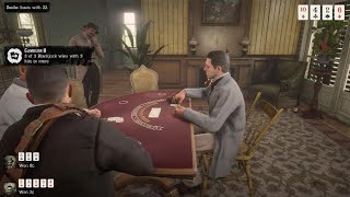 RDR2 Gambler Challenge 8 [upl. by Rheta]