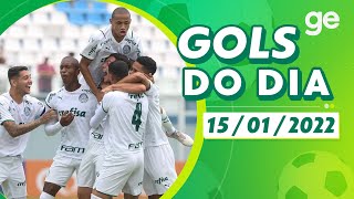 GOLS DO DIA 15012022  LISTAS  geglobo [upl. by Analra]