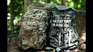 24 hr assault pack comparison Eberlestock vs Mystery Ranch [upl. by Aelam]