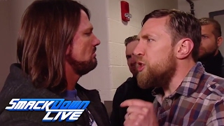 Daniel Bryan fires AJ Styles SmackDown LIVE March 14 2017 [upl. by Lachus]