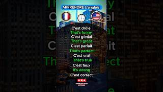 quotTraduction des expressions françaises courantes en anglais 🇲🇫amp🇺🇸 apprendrelanglais coursdanglais [upl. by Annaira]