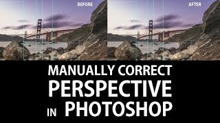 Manually correct Perspective in Photoshop [upl. by Segalman917]