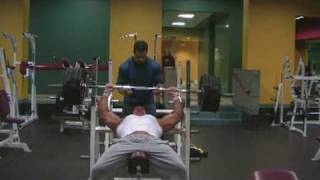 Stan Efferding 500 pound incline bench press raw for 3 reps [upl. by Roos460]