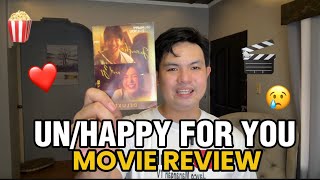 HONEST MOVIE REVIEW  UNHAPPY FOR YOU Highlights amp Best Scenes Joshua Garcia amp Julia Barretto [upl. by Sirrot245]