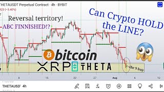 Alts on the verge of another low  BTC ampXRP still very healthy  Will fear consume the crypto market [upl. by Nosloc]