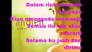 Pulang by Andien audio lyric [upl. by Airak165]