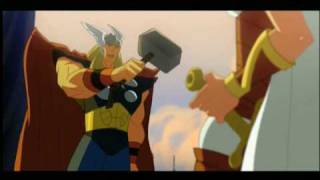 Hulk Vs Thor Animated Film Hulk Gets the Hammer [upl. by Orji]