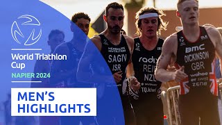 HIGHLIGHTS 2024 World Triathlon Cup Napier [upl. by Lindholm]