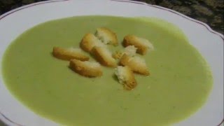 2038  Crema de lechuga y leche de coco   Thermomix TM5 [upl. by Ymmik]