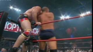 Kurt Angle vs desmond Wolfe TNA Turning Point 2009 highlights [upl. by Aggie354]