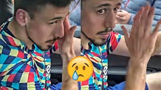 Clement Lenglet crying in his car after mistake vs Cadiz 😢 [upl. by Aubine]