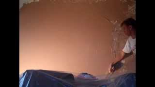 Skim over Old existing Finish Plaster after coating with PVA [upl. by Asuncion97]