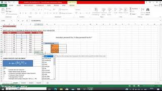 MENGHITUNG PERSENTIL DATA TUNGGAL DAN DATA KELOMPOK PADA MICROSOFT EXCEL [upl. by Esiuqram840]